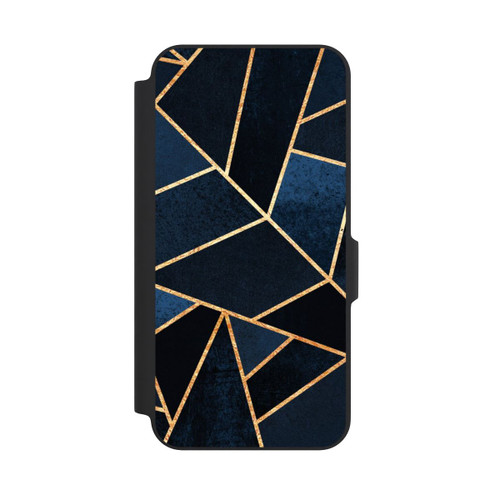 Samsung Galaxy A27 5G NIVOflip Navy Stein Golddruck