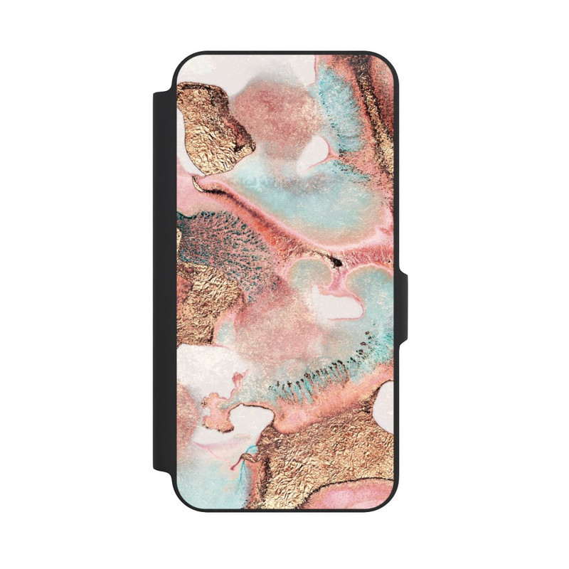 Galaxy A27 5G NIVOflip Hübscher Tintendruck gold