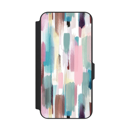 Samsung Galaxy A27 5G NIVOflip Coups de pinceau abstraits Nuances pastel