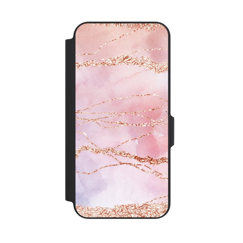 Galaxy A27 5G NIVOflip Marmor Girly Rose Look Pailleté