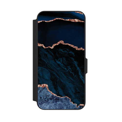 Samsung Galaxy A27 5G NIVOflip Nacht Blau Marmor Landschaft
