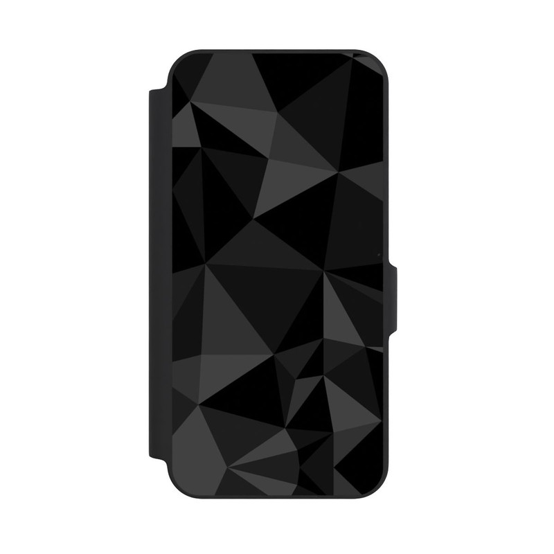 Galaxy A27 5G NIVOflip Polygonmuster schwarz