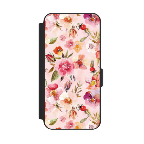 Samsung Galaxy A27 5G NIVOflip Hagebuttentapete Rosa Frühling