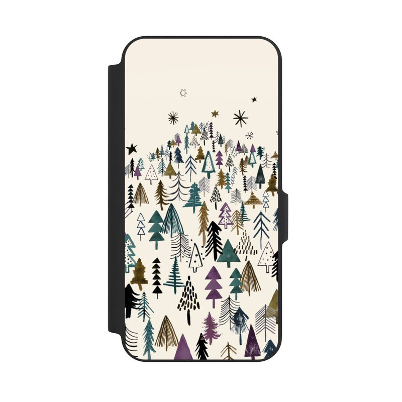 Galaxy A27 5G NIVOflip Bergbäume Wald Lila