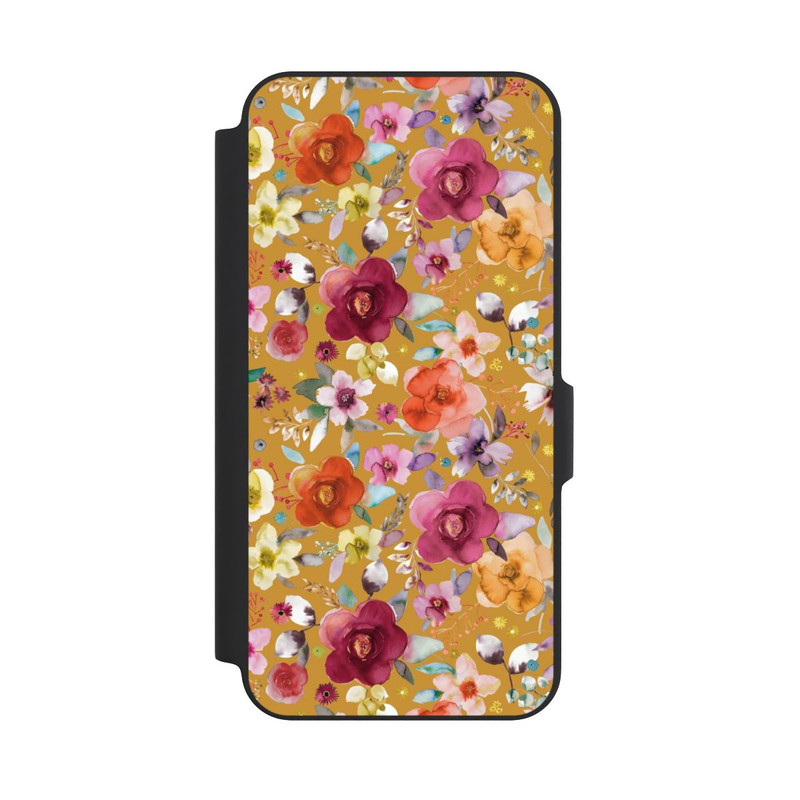 Galaxy A27 5G NIVOflip Bouquets de fleurs printanières moutarde