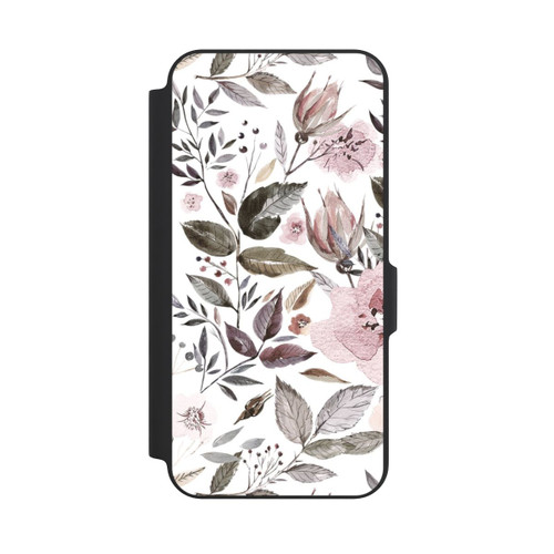 Samsung Galaxy A27 5G NIVOflip Aquarell braune Rosenblüten