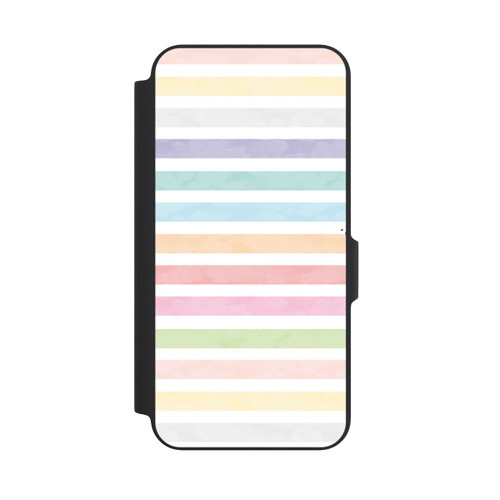 Samsung Galaxy A27 5G NIVOflip Rayures colorées arc-en-ciel