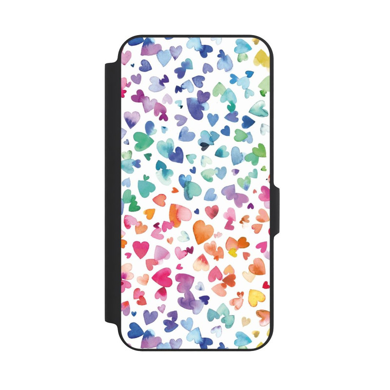 Galaxy A27 5G NIVOflip Watercolor Love Hearts