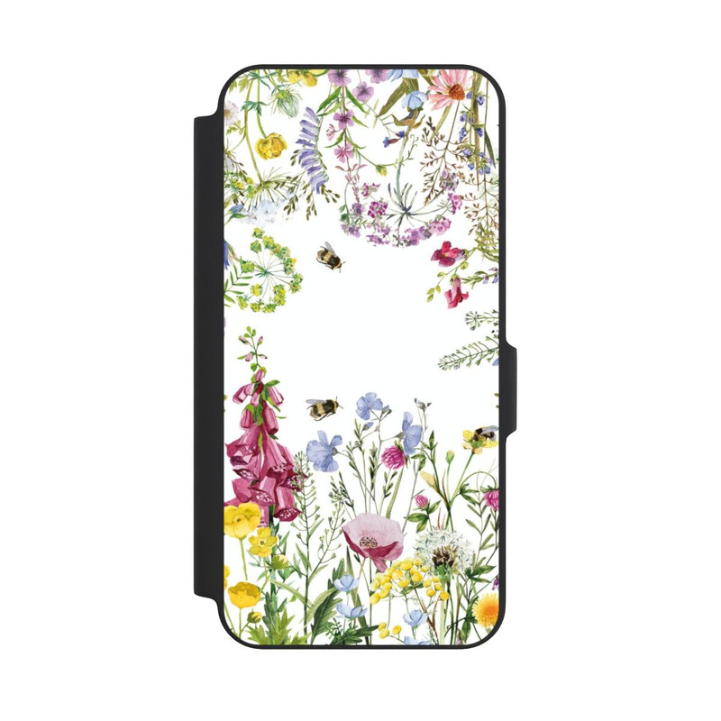 Galaxy A27 5G NIVOflip Sommerwiese Wildblumen Rahmen