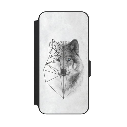 Samsung Galaxy A27 5G NIVOflip Polygonaler Wolf