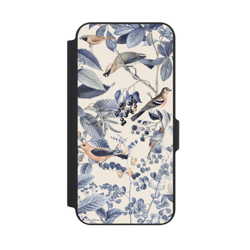 Samsung Galaxy A27 5G NIVOflip Oiseaux Et Baies en Beige