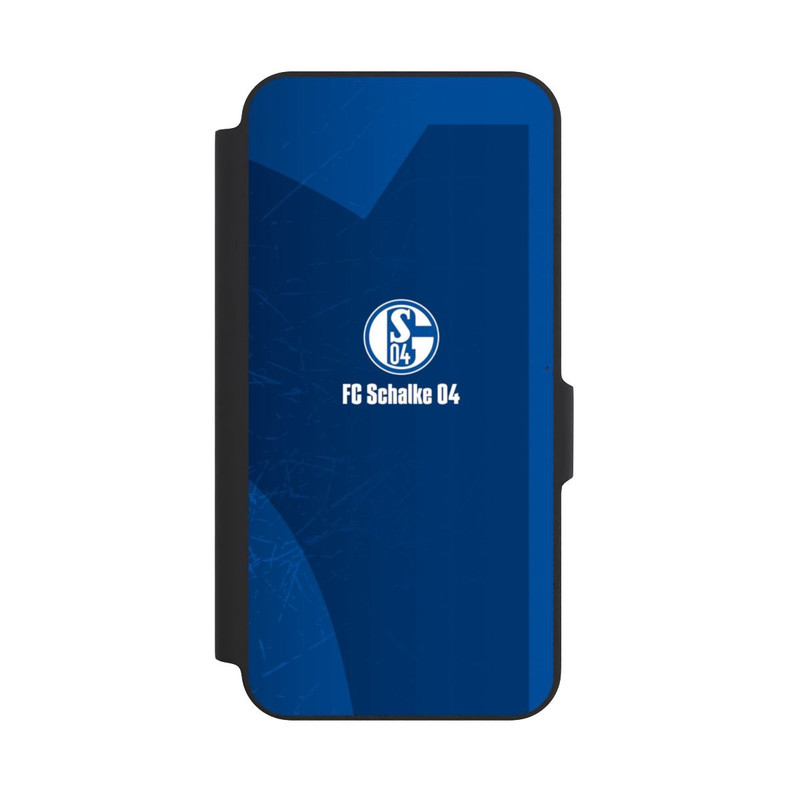 Galaxy A27 5G NIVOflip Schalke 04 Blauer Hintergrund Mit Logo
