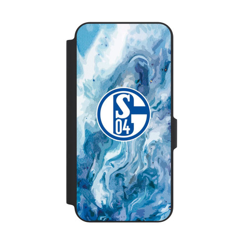 Samsung Galaxy A27 5G NIVOflip Schalke 04 Flüssig Blau