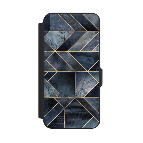 Samsung Galaxy A27 5G NIVOflip Abstraktes Natur-Dunkelblau