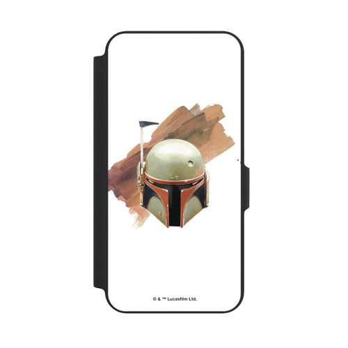 Samsung Galaxy A27 5G NIVOflip Casque Boba Fett Blanc