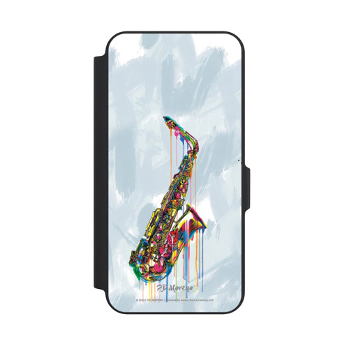 Samsung Galaxy A27 5G NIVOflip Saxophone Art By P.D. Moreno