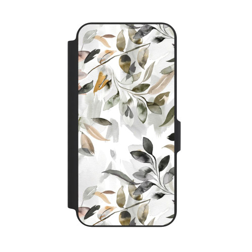 Samsung Galaxy A27 5G NIVOflip Feuilles neutres à l’aquarelle