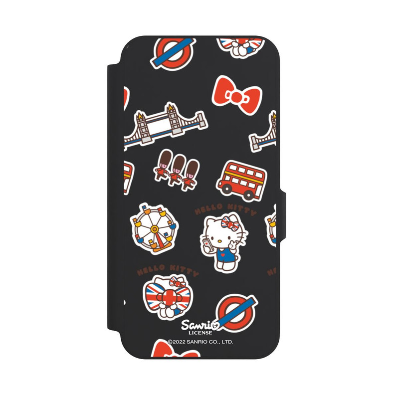 Galaxy A27 5G NIVOflip Hello Kitty Londoner Abzeichen Transparent