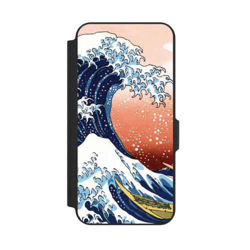 Samsung Galaxy A27 5G NIVOflip La Grande Vague de Kanagawa Rouge