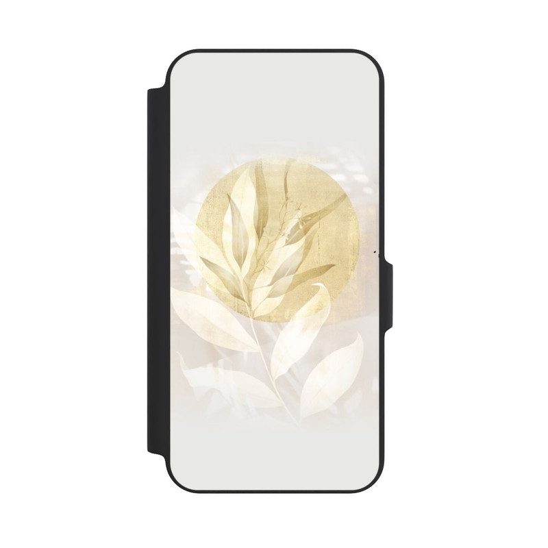 Galaxy A27 5G NIVOflip Boho Gold Blumen Kunst