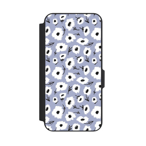 Samsung Galaxy A27 5G NIVOflip Pattern Fleurs Lilas