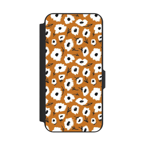 Samsung Galaxy A27 5G NIVOflip Pattern Fleurs Ocres