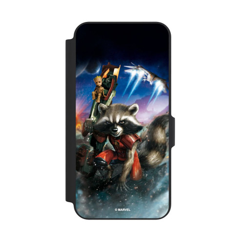 Samsung Galaxy A27 5G NIVOflip Rocket &amp; Baby Groot Guardians Of The Galaxy