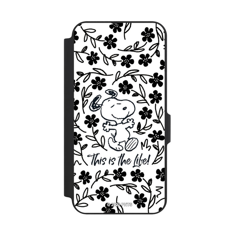 Galaxy A27 5G NIVOflip Snoopy This Is The Life Noir & Blanc