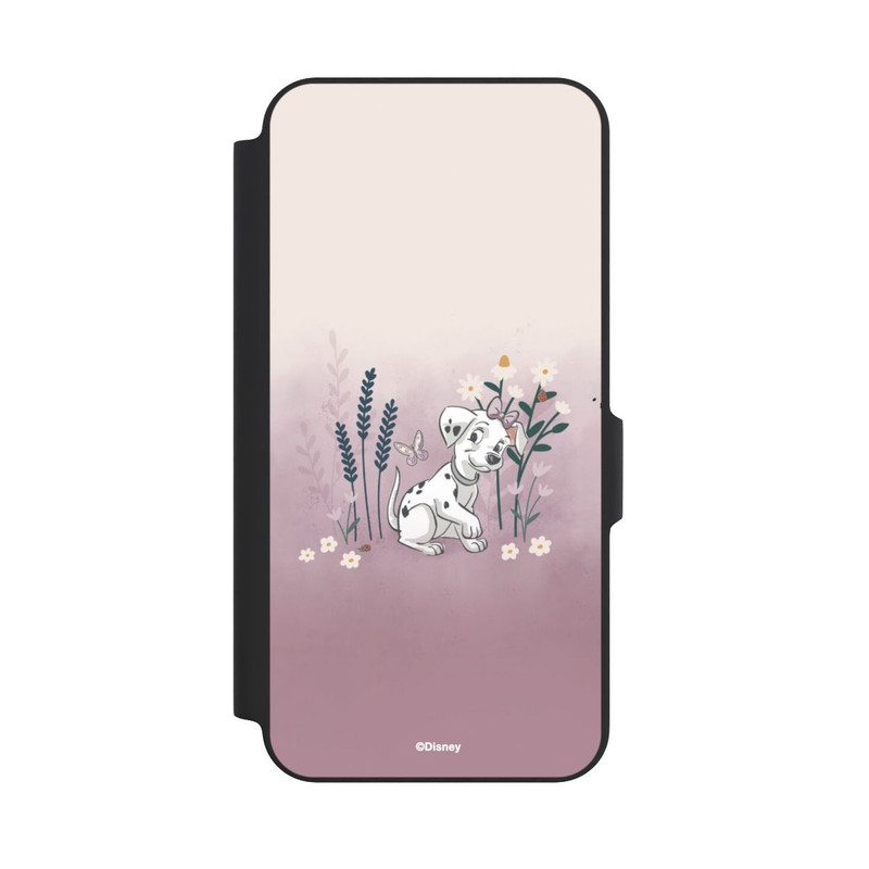 Galaxy A27 5G NIVOflip Les 101 Dalmatiens avec des fleurs
