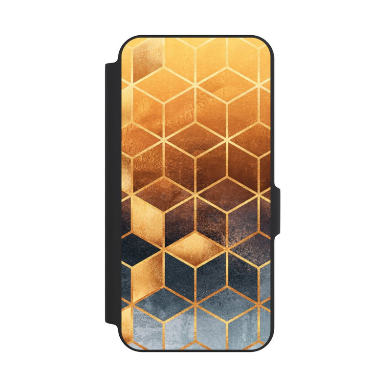 Galaxy A27 5G NIVOflip Würfel goldener Farbverlauf