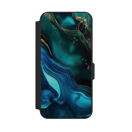 Samsung Galaxy A27 5G NIVOflip Encre bleue et dorée