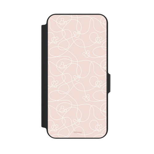 Samsung Galaxy A27 5G NIVOflip Micky Line Art Muster Rosa