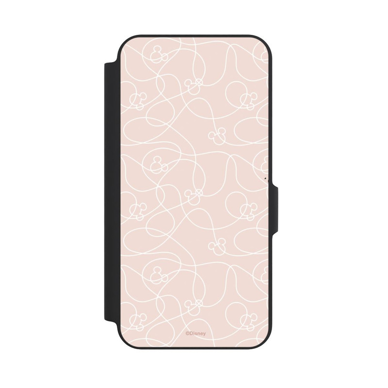 Galaxy A27 5G NIVOflip Micky Line Art Muster Rosa