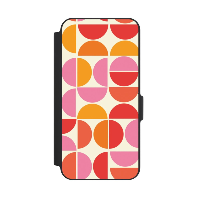 Galaxy A27 5G NIVOflip Retro Trend Pattern Orange