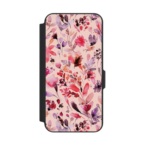 Samsung Galaxy A27 5G NIVOflip Künstlerische Blumen Viva Magenta