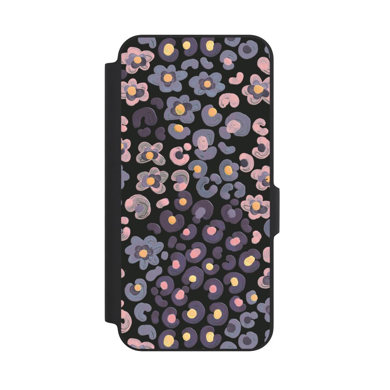 Galaxy A27 5G NIVOflip Peau d'animal avec fleurs