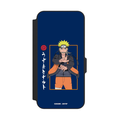 Samsung Galaxy A27 5G NIVOflip Naruto Position de Combat bleu
