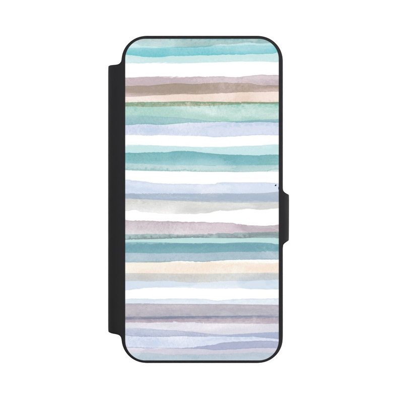Galaxy A27 5G NIVOflip Rayures pastel bleu