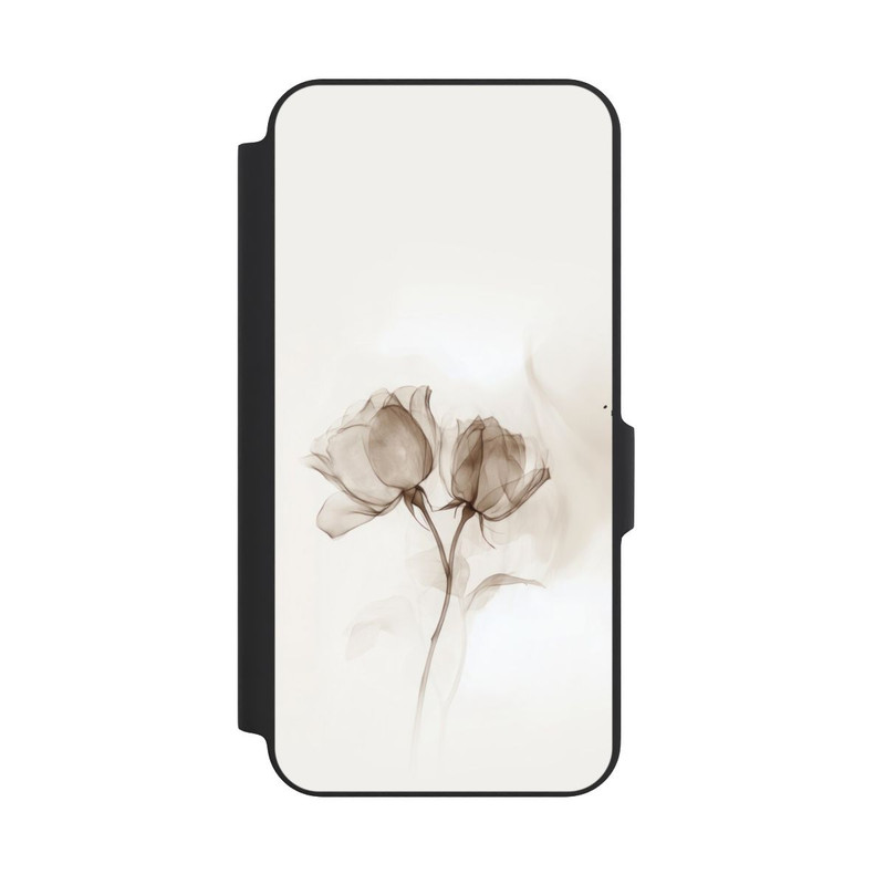 Galaxy A27 5G NIVOflip Braune Rose Blume Nebel