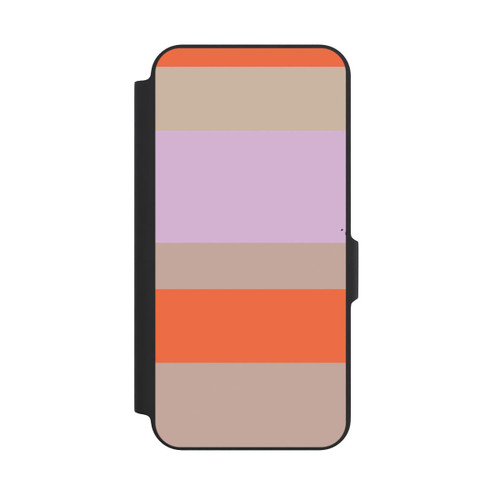 Samsung Galaxy A27 5G NIVOflip Moca Lila Orange Stripes