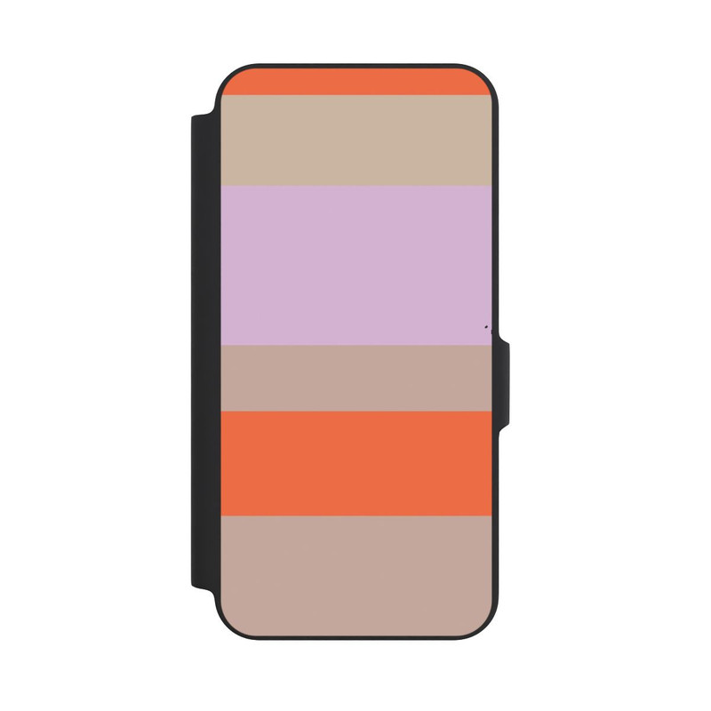 Galaxy A27 5G NIVOflip Moca Lila Orange Stripes