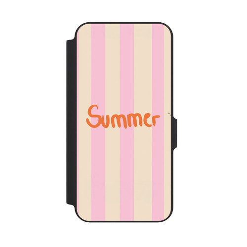 Samsung Galaxy A27 5G NIVOflip Summer Pink And Orange Stripes