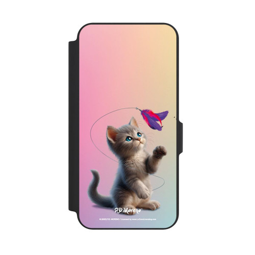 Samsung Galaxy A27 5G NIVOflip Playing Cat with Feather