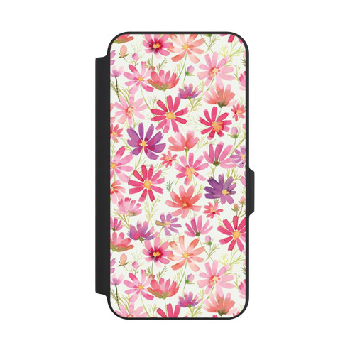 Samsung Galaxy A27 5G NIVOflip Boho Cosmos Flowers Purple