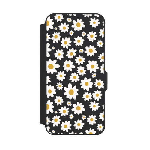 Samsung Galaxy A27 5G NIVOflip Daisy Flower Seamless Pattern Transparent