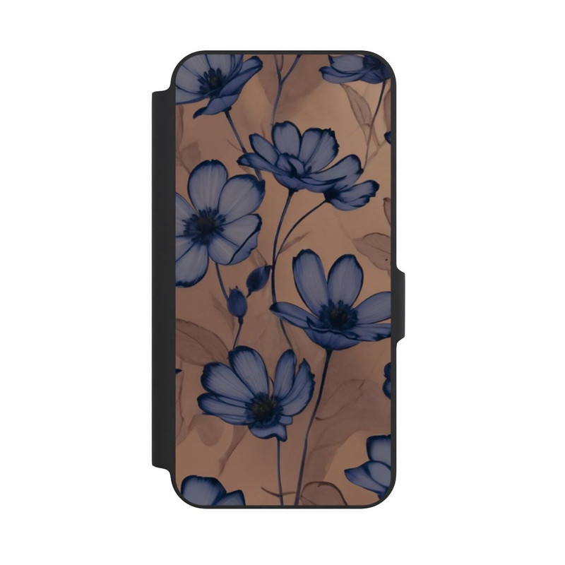 Galaxy A27 5G NIVOflip Flowers Negativ Pattern with AI