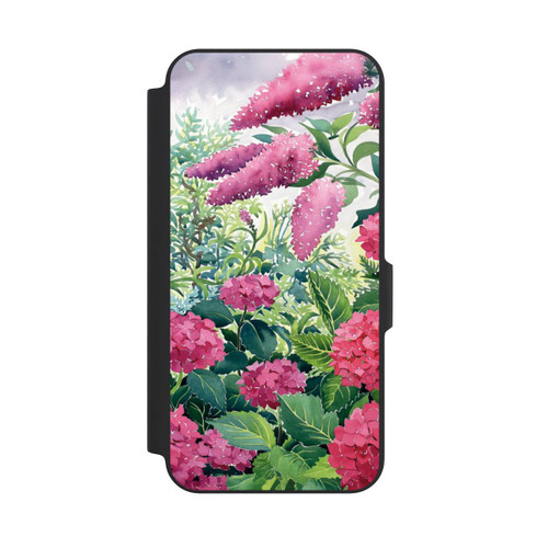 Samsung Galaxy A27 5G NIVOflip Garden Hydrangeas and Buddleia by Christopher Ryland