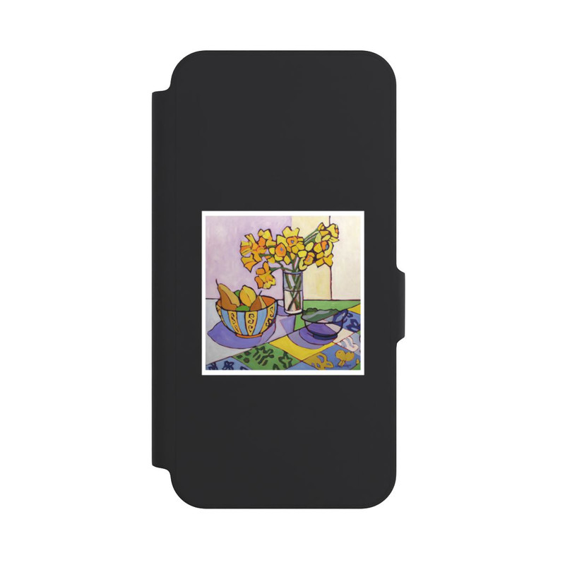 Galaxy A27 5G NIVOflip Daffodil Patchwork, 2023, by Catherine J Martzloff