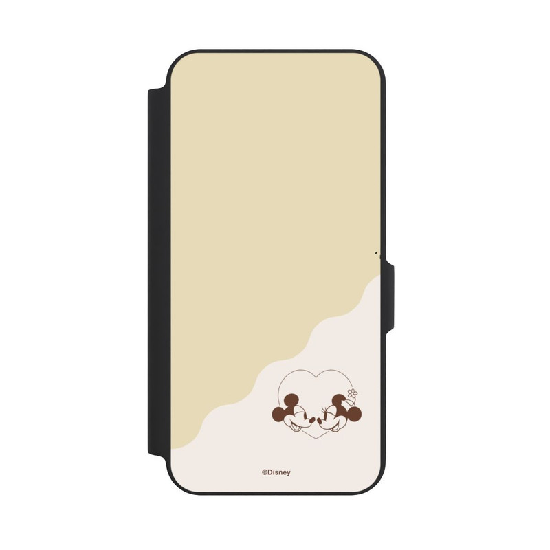 Galaxy A27 5G NIVOflip Mickey and Minnie Love Heart Beige