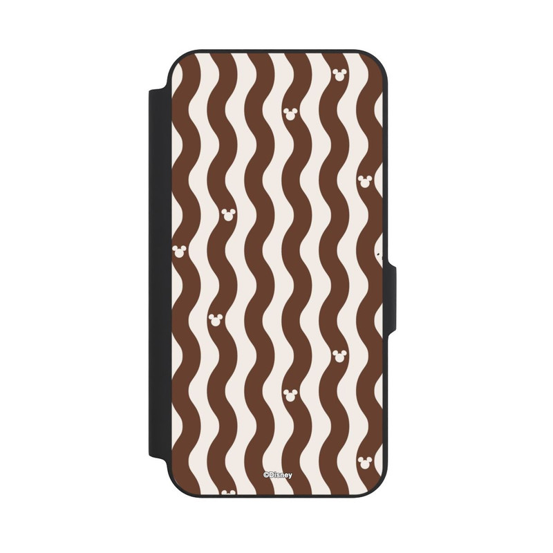 Galaxy A27 5G NIVOflip Mickey Mouse Brown Pattern Waves